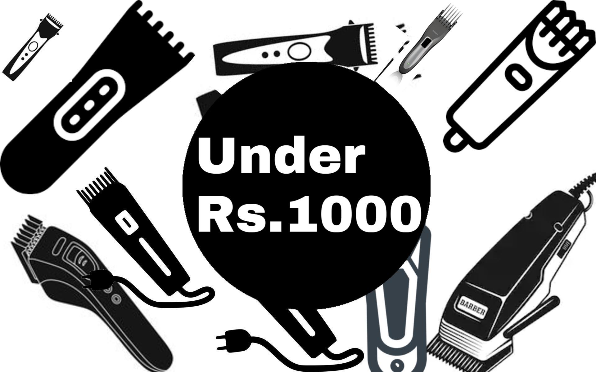best trimmers under 1000 rs