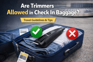 Are Trimmers Allowed in Check In Baggage