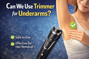 Can We Use Trimmer for Underarms