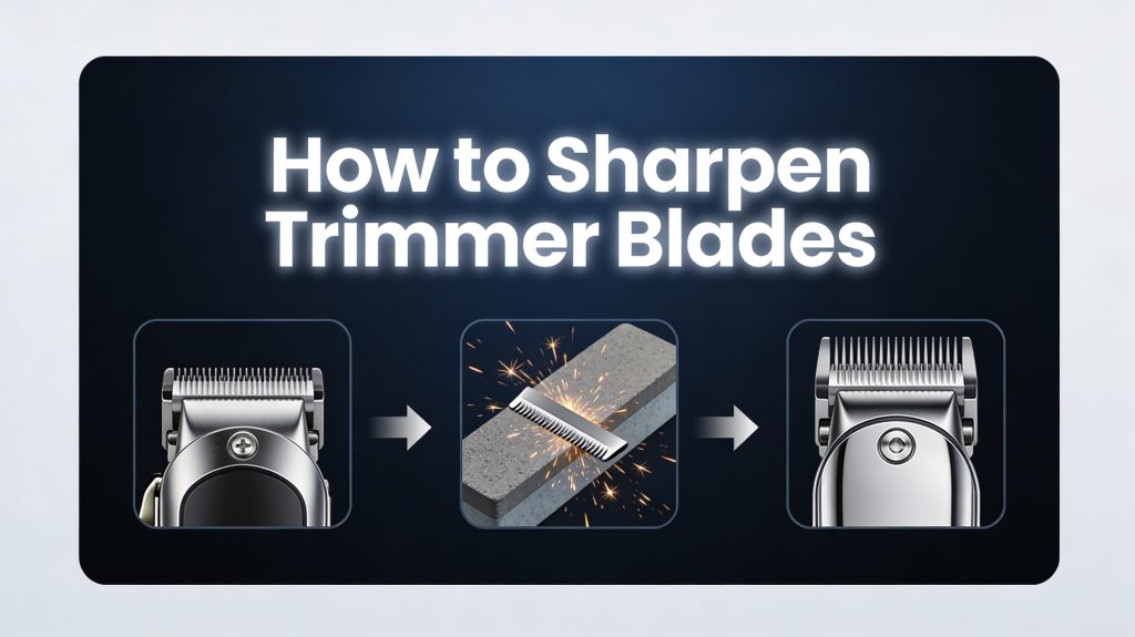 Trim Sharp Cutter How to Sharpen Trimmer Blades