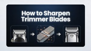 how to sharpen trimmer blades