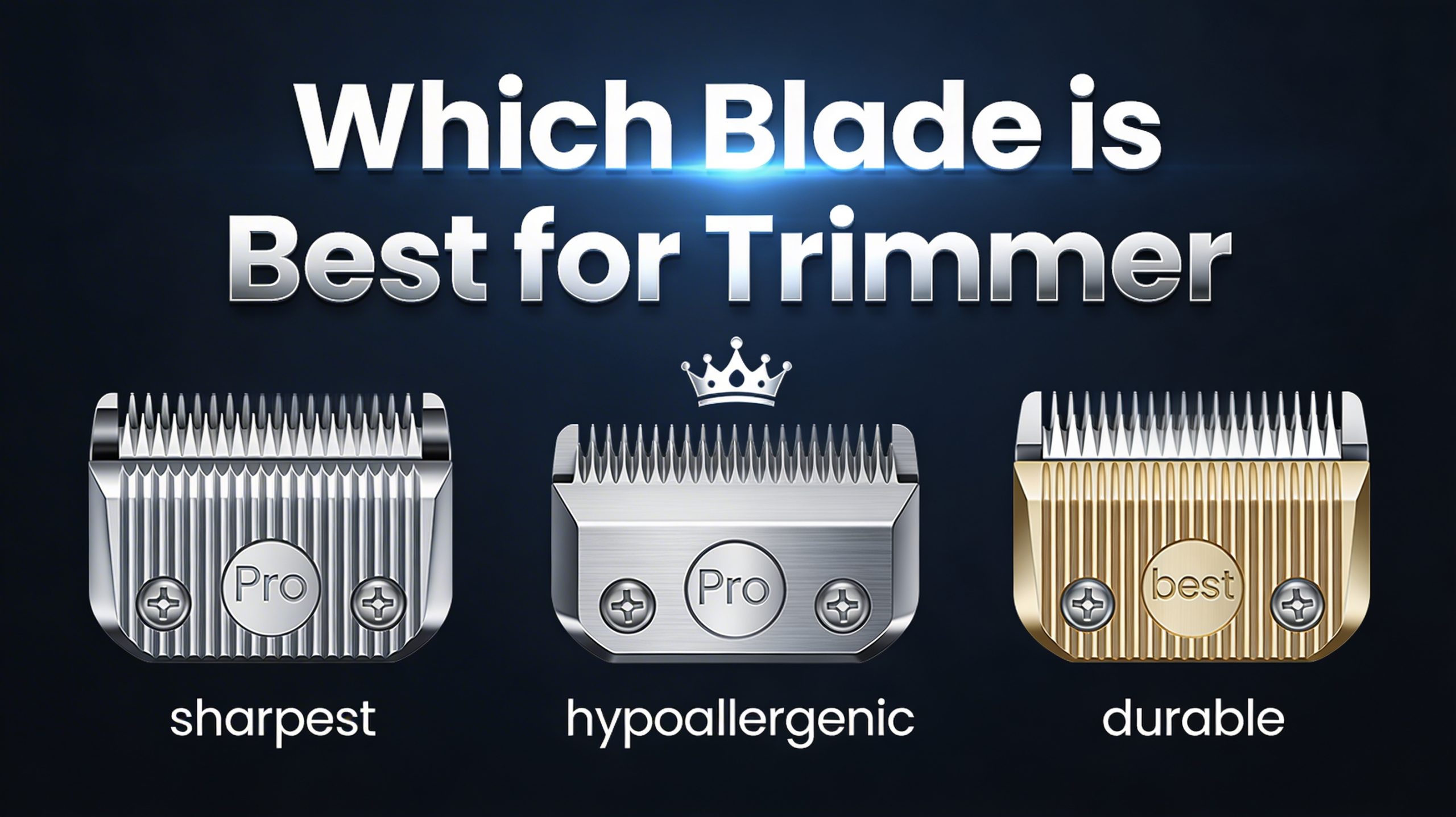 Trimer Types Which Blade is Best for Trimmer? Top Materials & Types Ranked